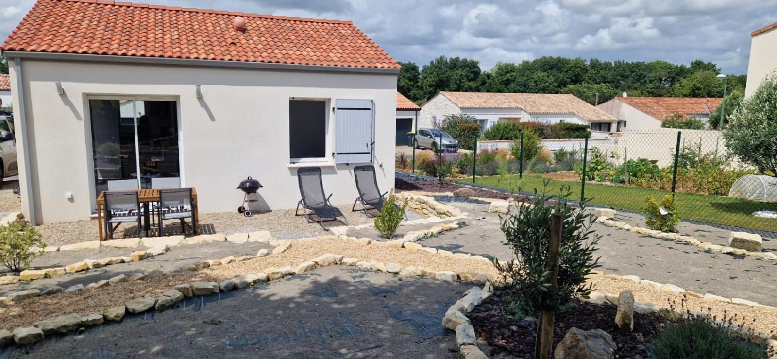 Maison Vendeene Bord De Mer - Env 1 Km Plage- Сан-Винсен-сюр-Жар Екстериор снимка
